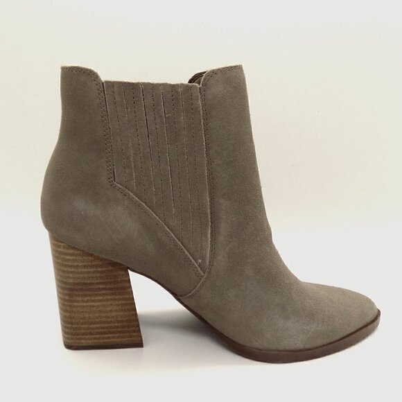 Marc Fisher Ankle Boots Size 11 Ellard Lt Gray - Picture 4 of 8